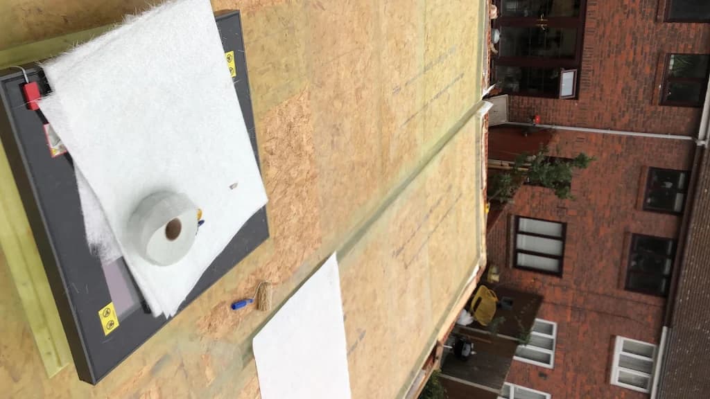 GRP fiberglass flat roof installation - Roofing specialists South London